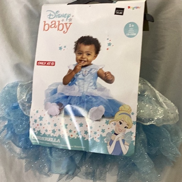 Baby Disney Princess Cinderella Halloween Costume Tutu Dress - 12-18 month - new - Picture 3 of 5
